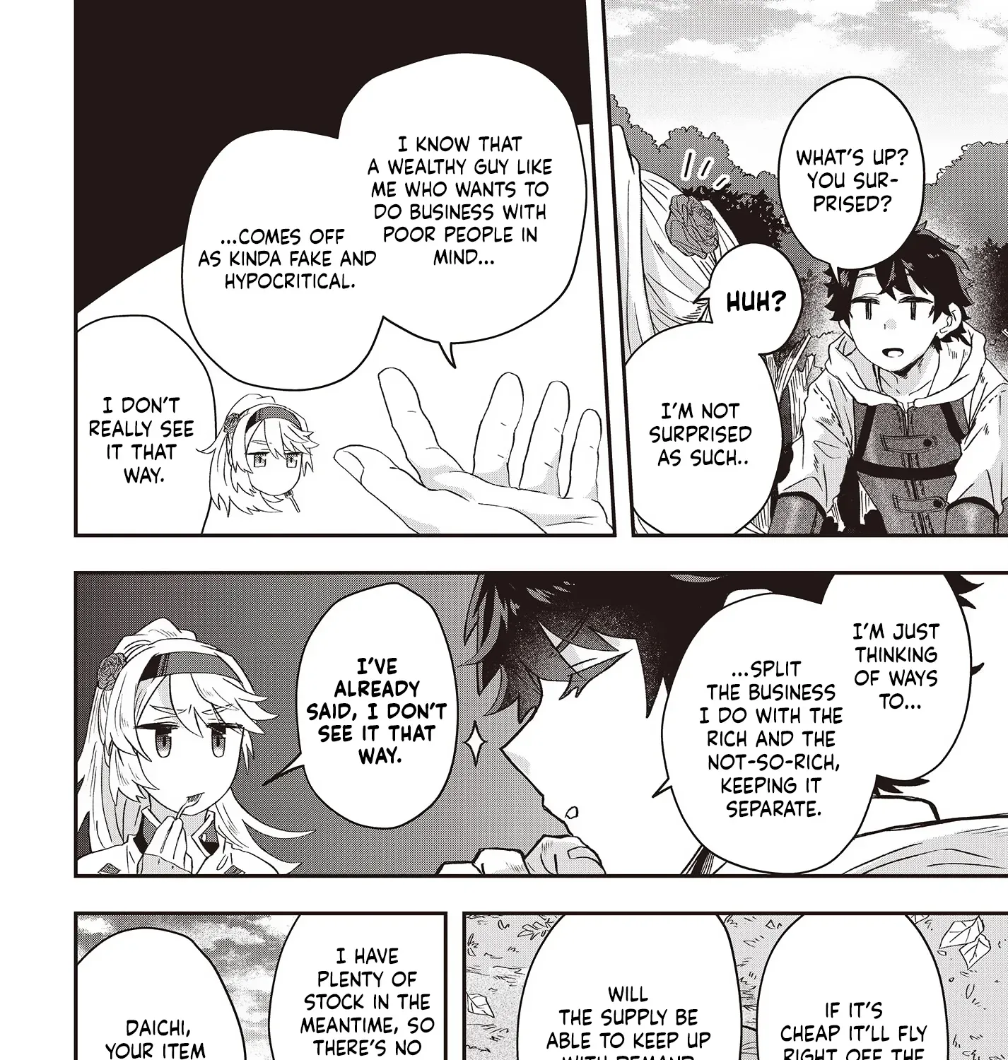 Muteki Shounin no Isekai Nariagari Monogatari ~Gendai no Seihin wo Jizai ni Toriyoseru Sukiru ga Aru Node Isekai de wa Rakushoudesu~ Chapter 8 page 11 - 