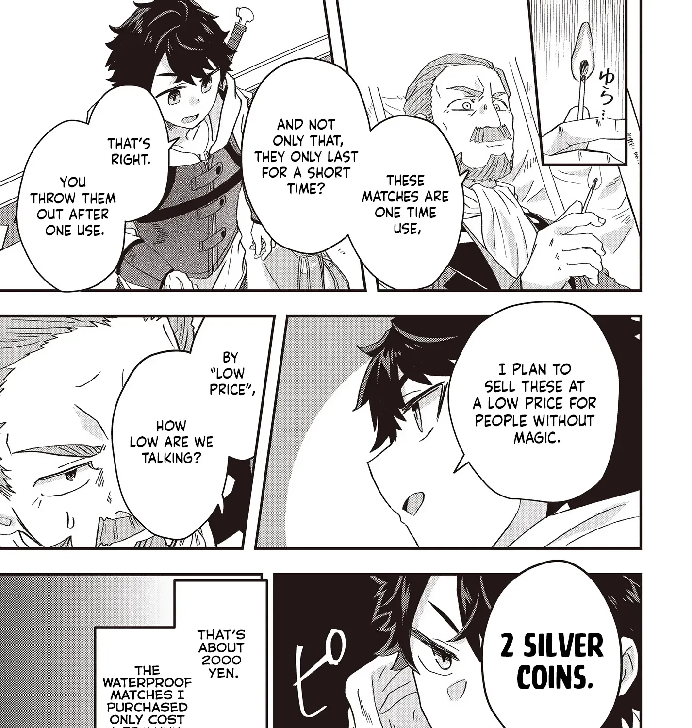 Muteki Shounin no Isekai Nariagari Monogatari ~Gendai no Seihin wo Jizai ni Toriyoseru Sukiru ga Aru Node Isekai de wa Rakushoudesu~ Chapter 8 page 49 - 