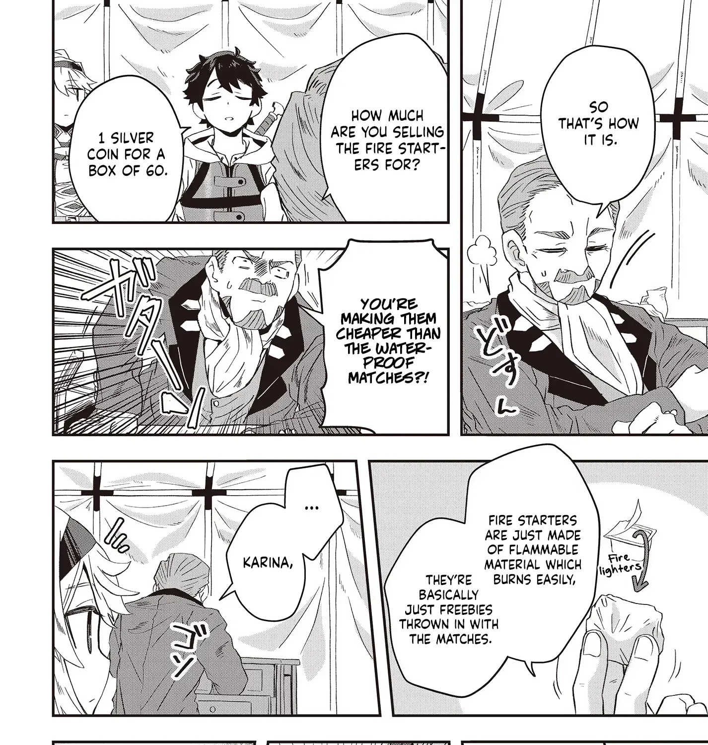 Muteki Shounin no Isekai Nariagari Monogatari ~Gendai no Seihin wo Jizai ni Toriyoseru Sukiru ga Aru Node Isekai de wa Rakushoudesu~ Chapter 8 page 51 - 
