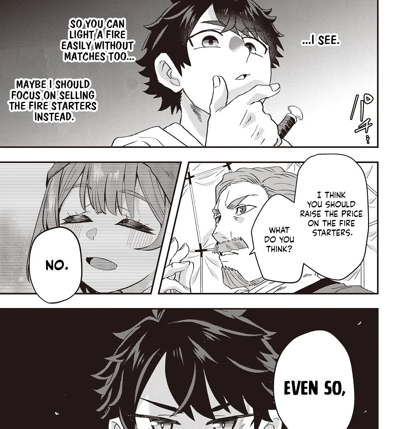 Muteki Shounin no Isekai Nariagari Monogatari ~Gendai no Seihin wo Jizai ni Toriyoseru Sukiru ga Aru Node Isekai de wa Rakushoudesu~ Chapter 8 page 53 - 