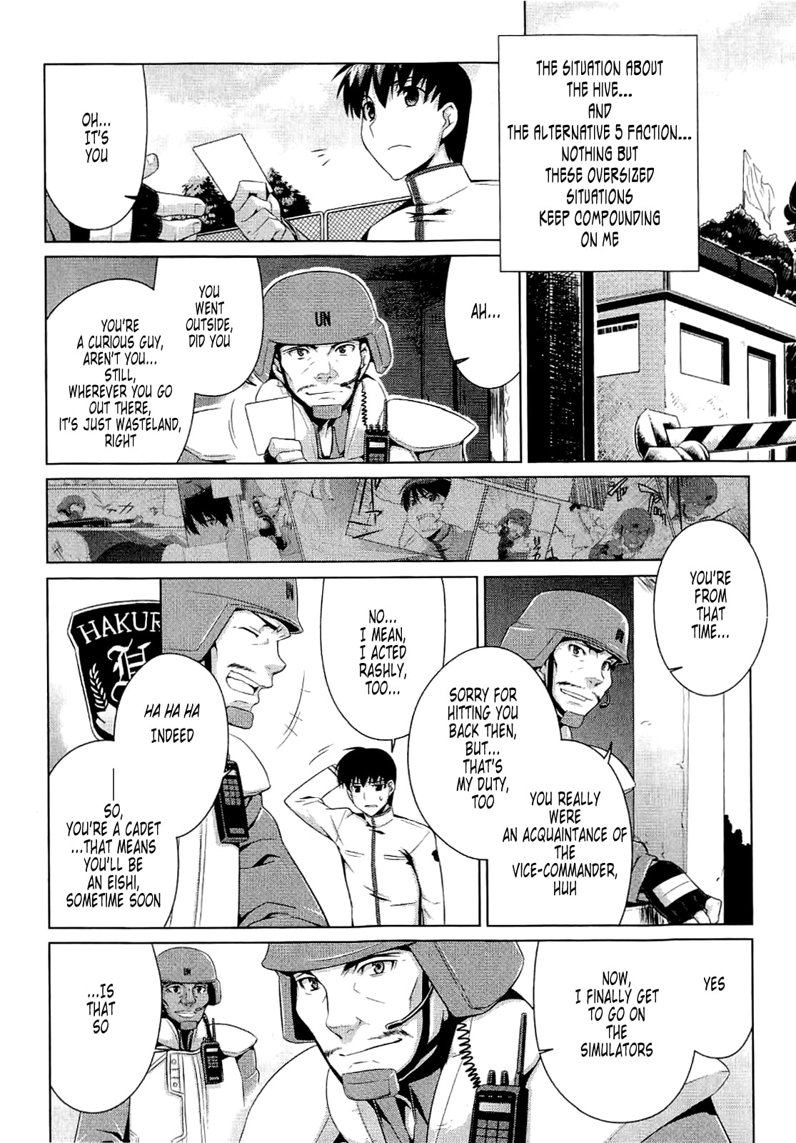 Read Muv-Luv Alternative chapter 11 image 12 on Lezhin