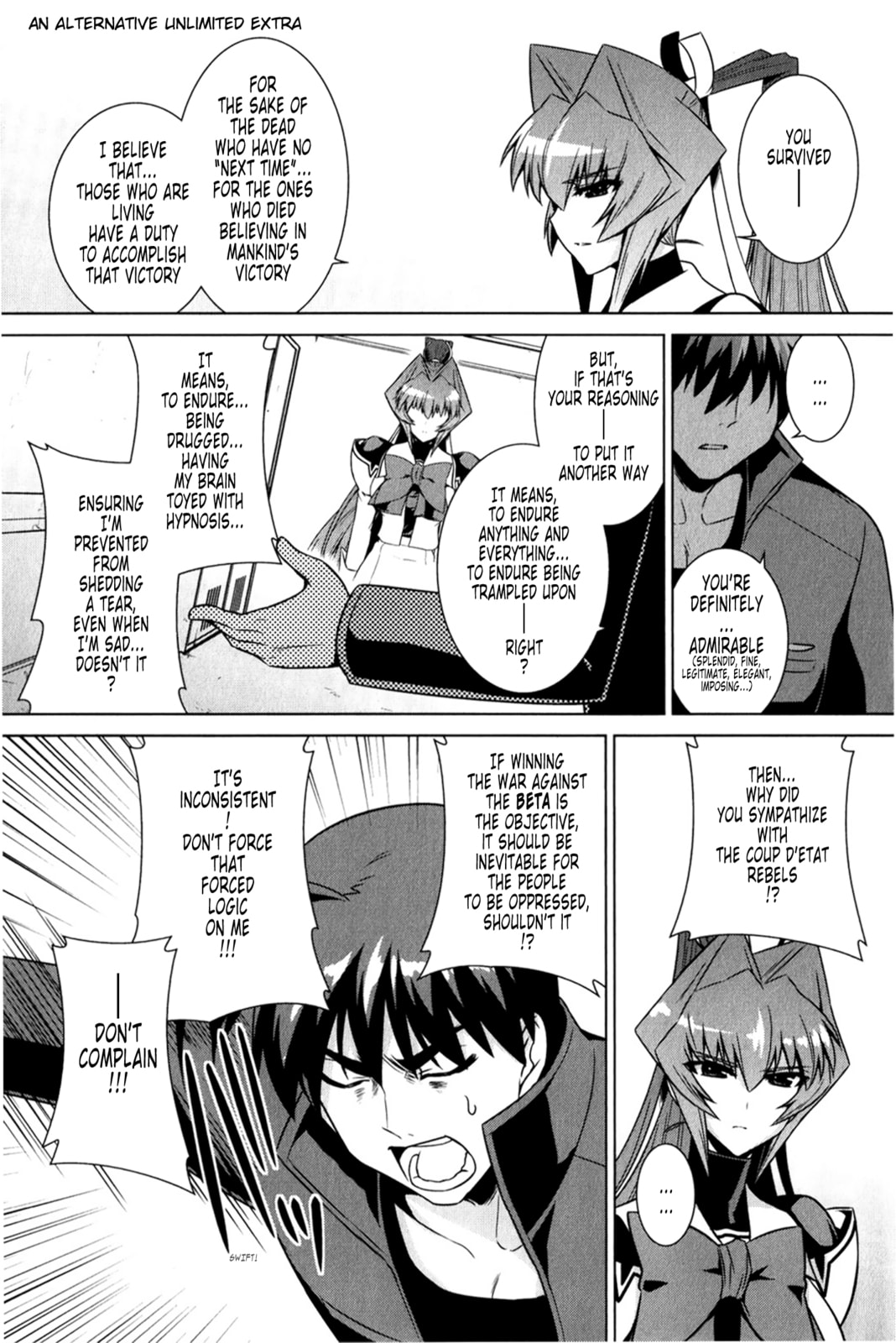 Read Muv-Luv Alternative chapter 48.5 image 14 on Lezhin