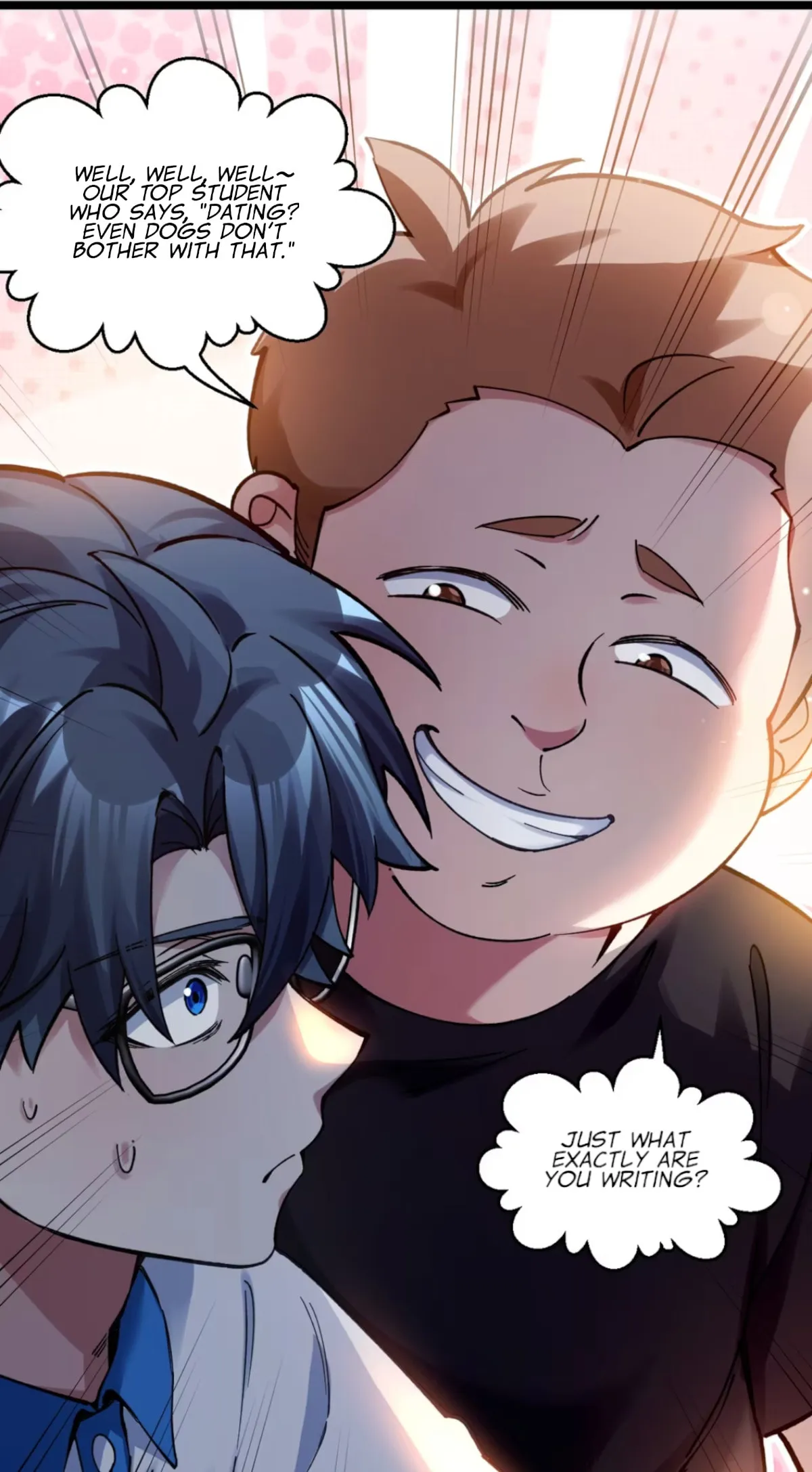 Read My Academic System Is Making Me Date?! chapter 27 image 1 on Lezhin