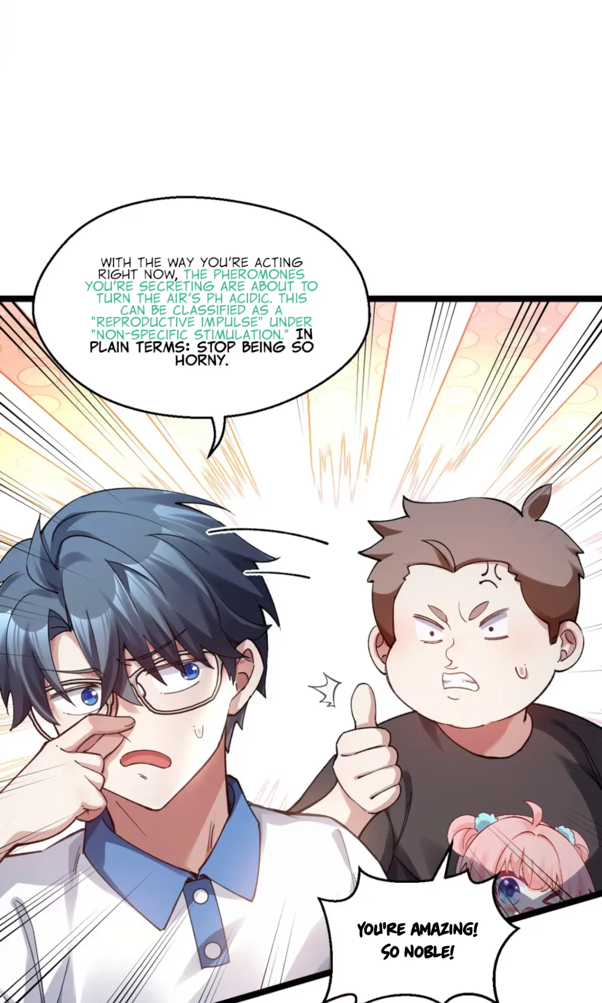 Read My Academic System Is Making Me Date?! chapter 27 image 25 on Lezhin