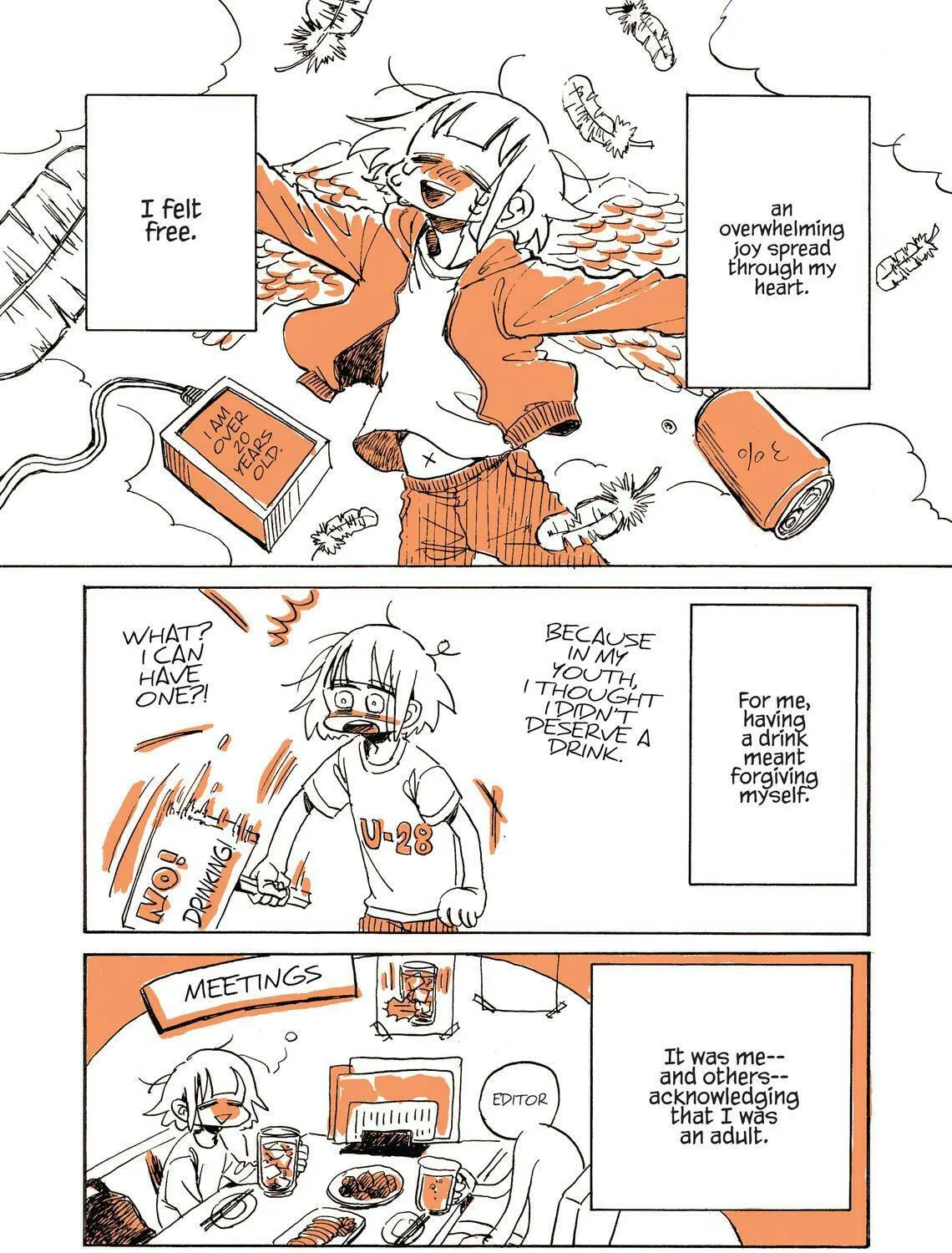 My Alcoholic Escape from Reality Chapter 9 page 3 - 