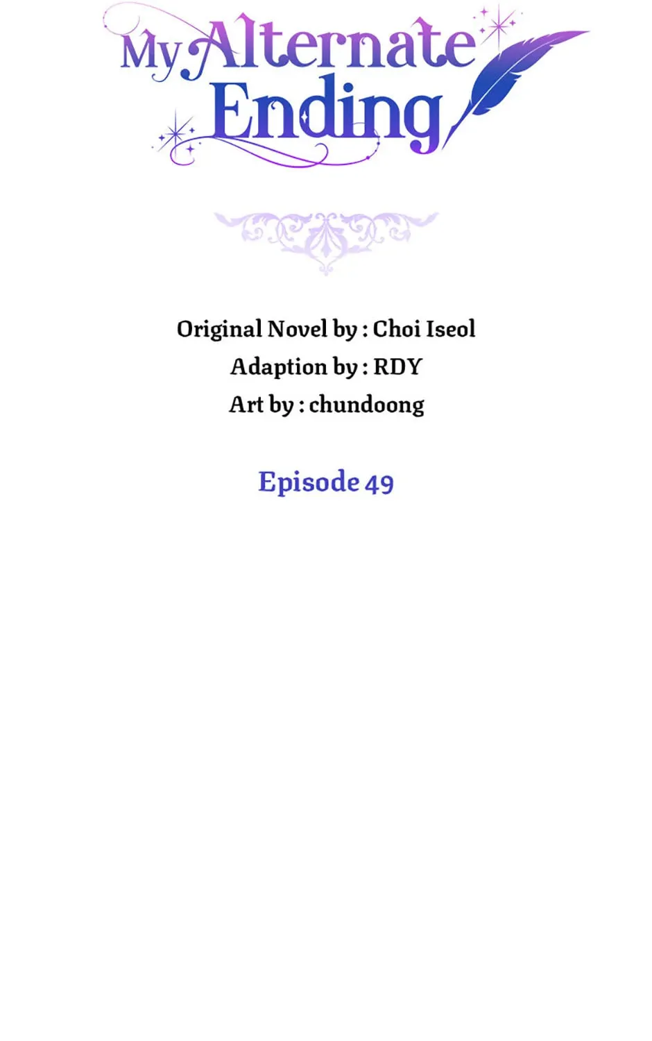 Read My Alternate Ending chapter 49 image 14 on Lezhin