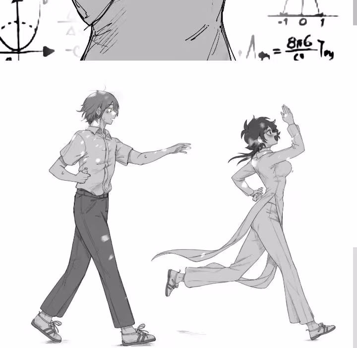 Read My Awkward Girlfriend chapter 14 image 5 on Lezhin