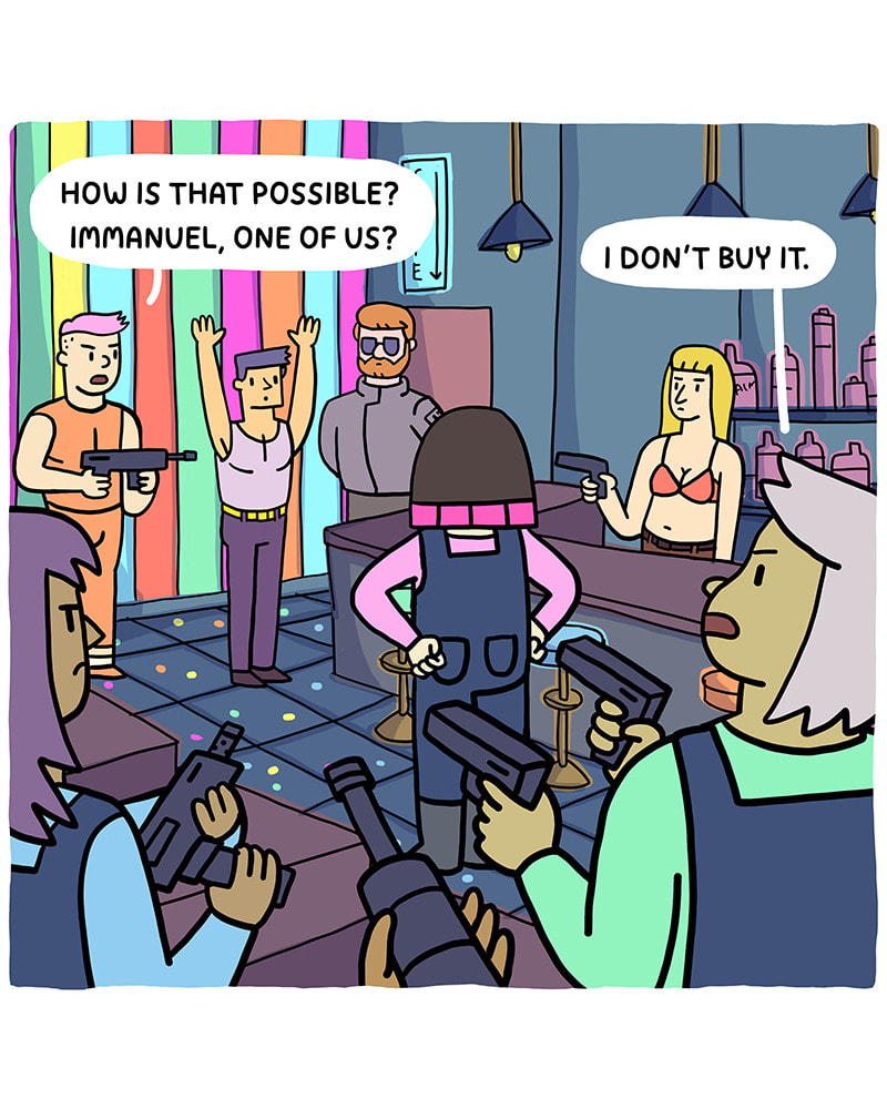 Read My Bad Boyfriend chapter 307 image 1 on Lezhin