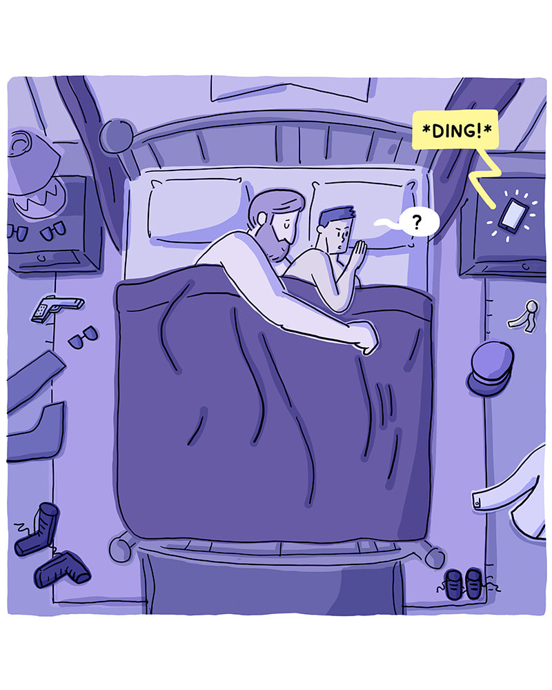 Read My Bad Boyfriend chapter 55 image 3 on Lezhin