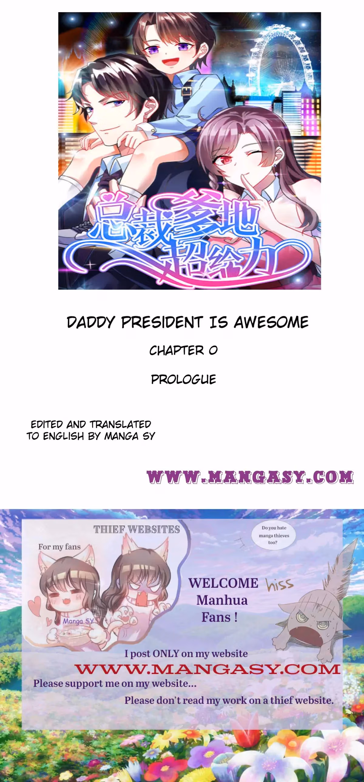 Read My Badass CEO Daddy chapter 0 image 0 on Lezhin