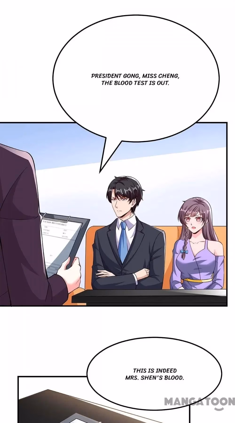 Read My Badass CEO Daddy chapter 114 image 1 on Lezhin