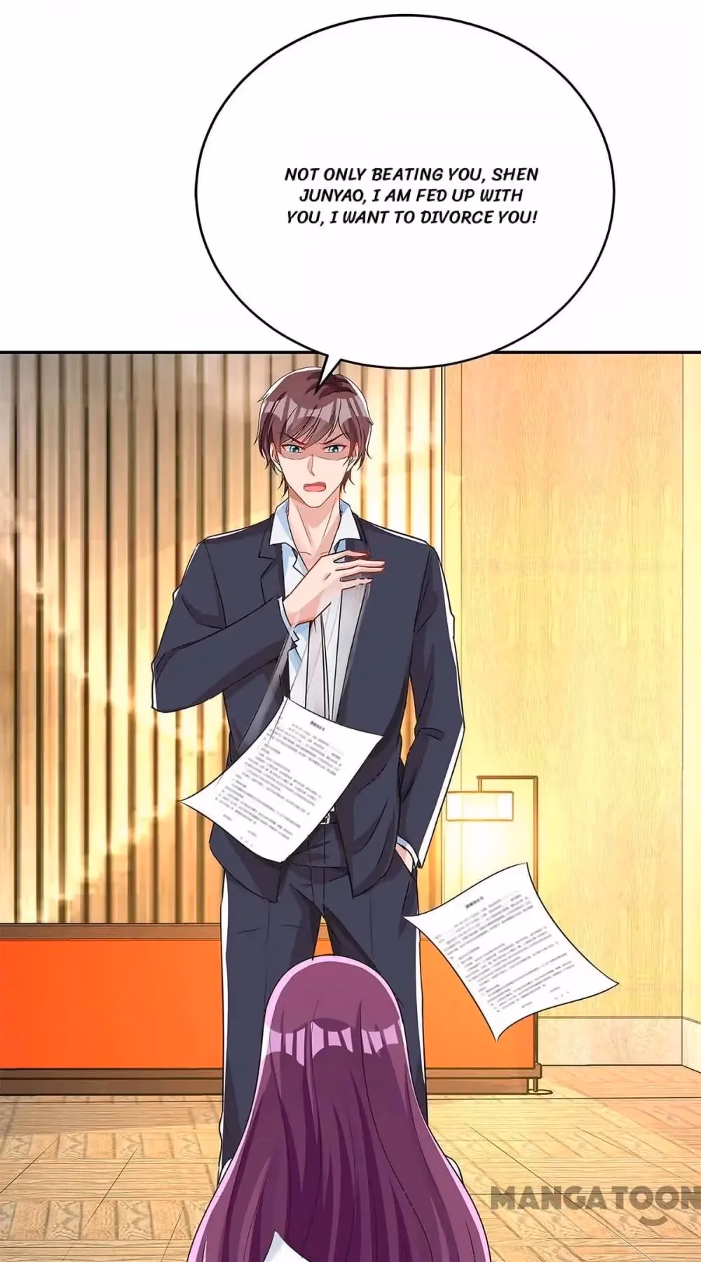 Read My Badass CEO Daddy chapter 121 image 36 on Lezhin