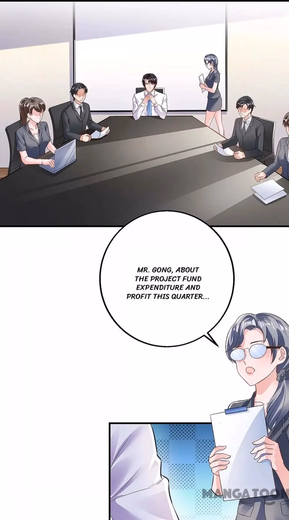 Read My Badass CEO Daddy chapter 126 image 1 on Lezhin