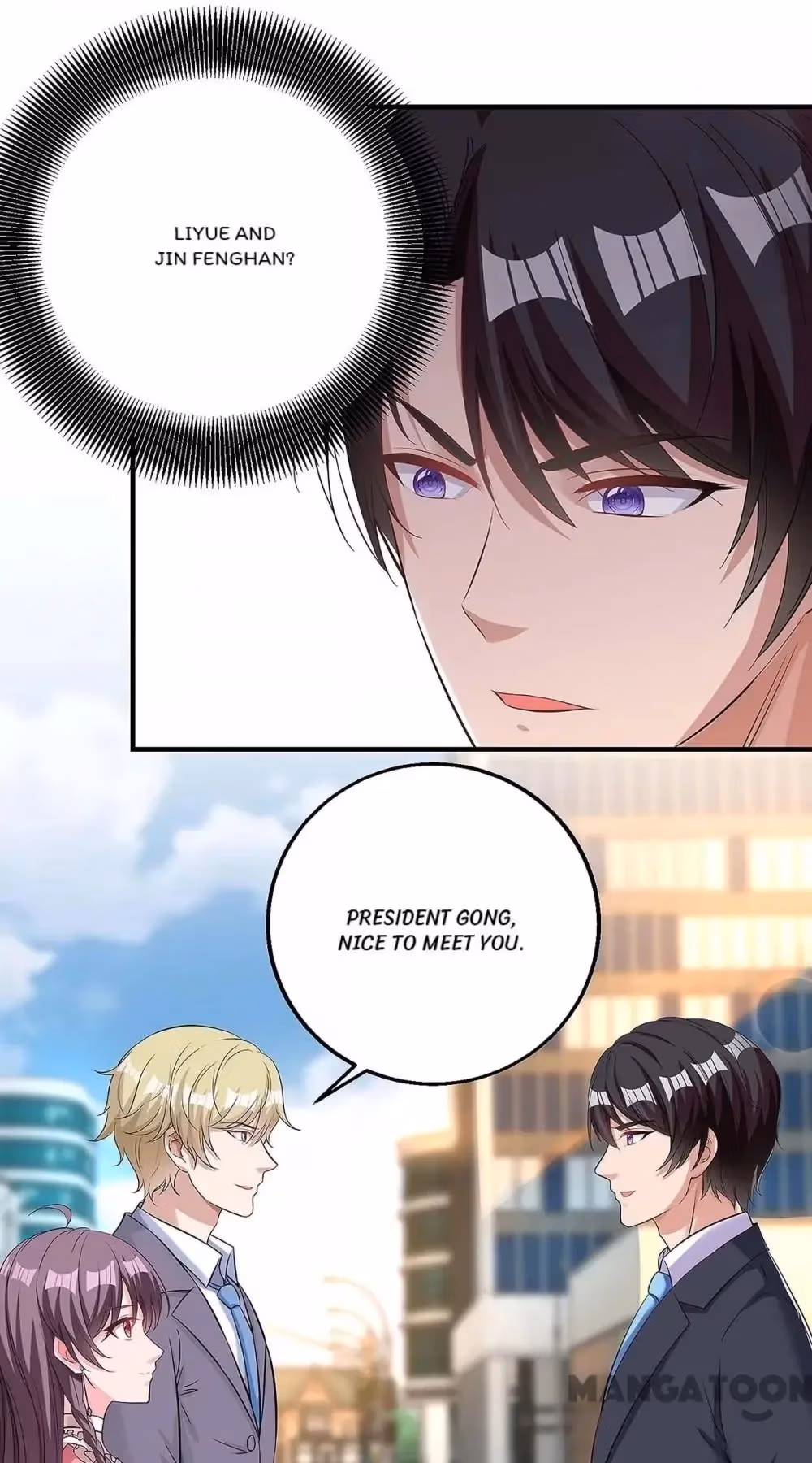 Read My Badass CEO Daddy chapter 134 image 10 on Lezhin