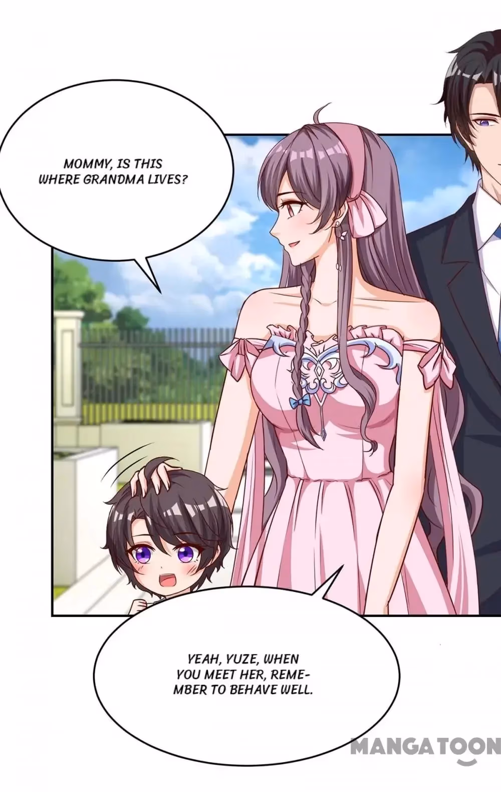 Read My Badass CEO Daddy chapter 136 image 7 on Lezhin
