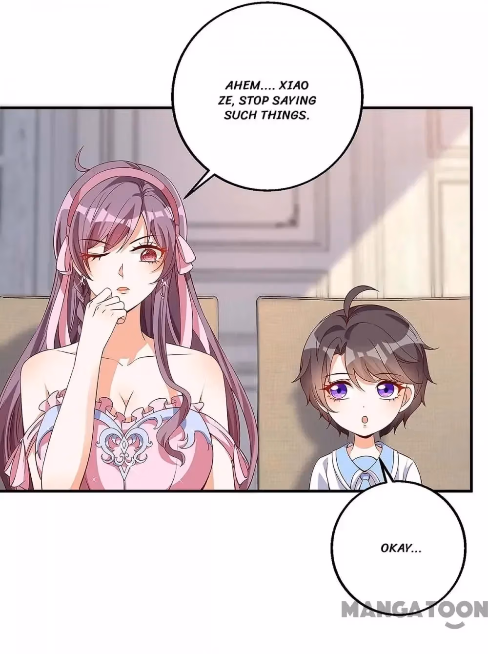 Read My Badass CEO Daddy chapter 138 image 11 on Lezhin