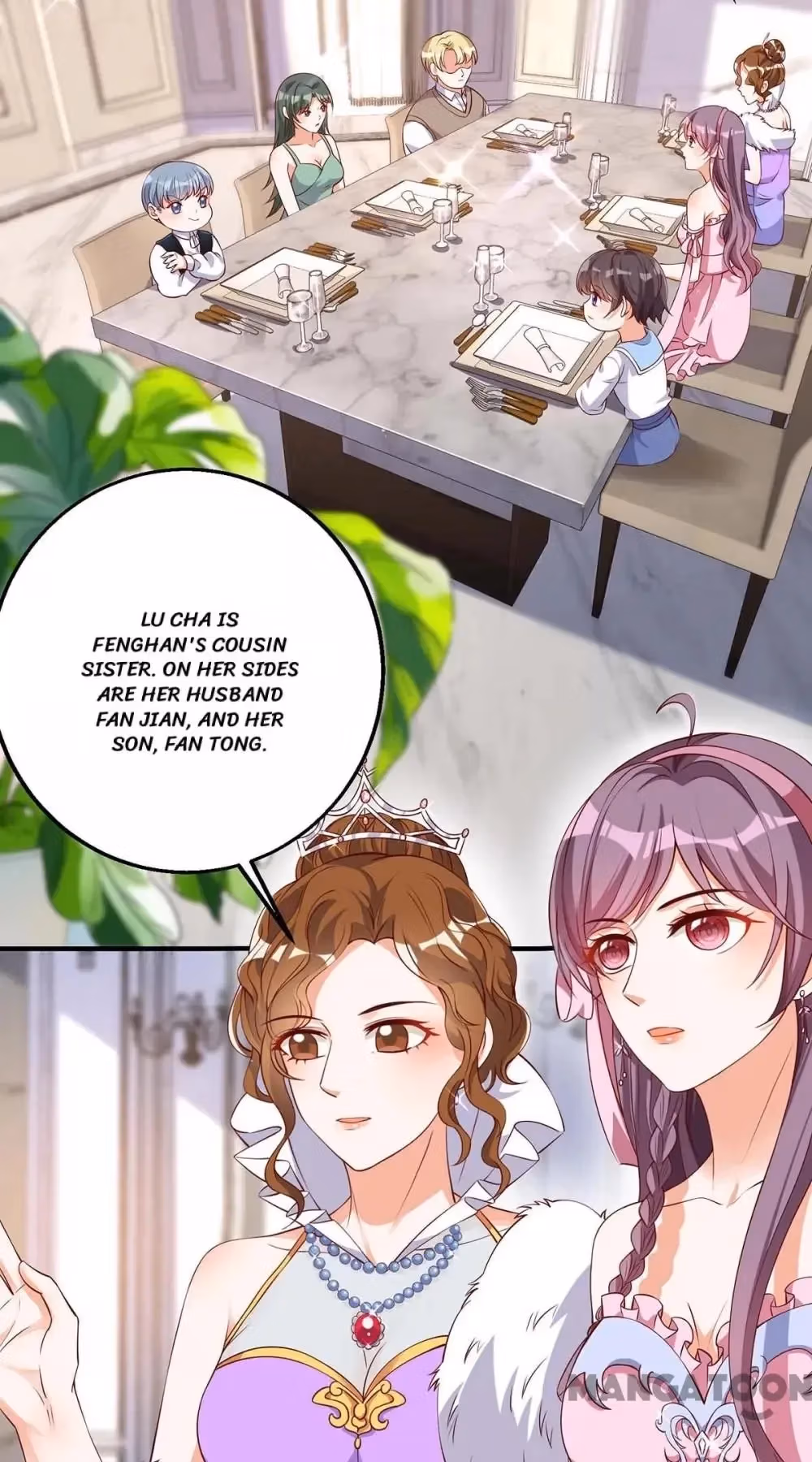 Read My Badass CEO Daddy chapter 138 image 7 on Lezhin