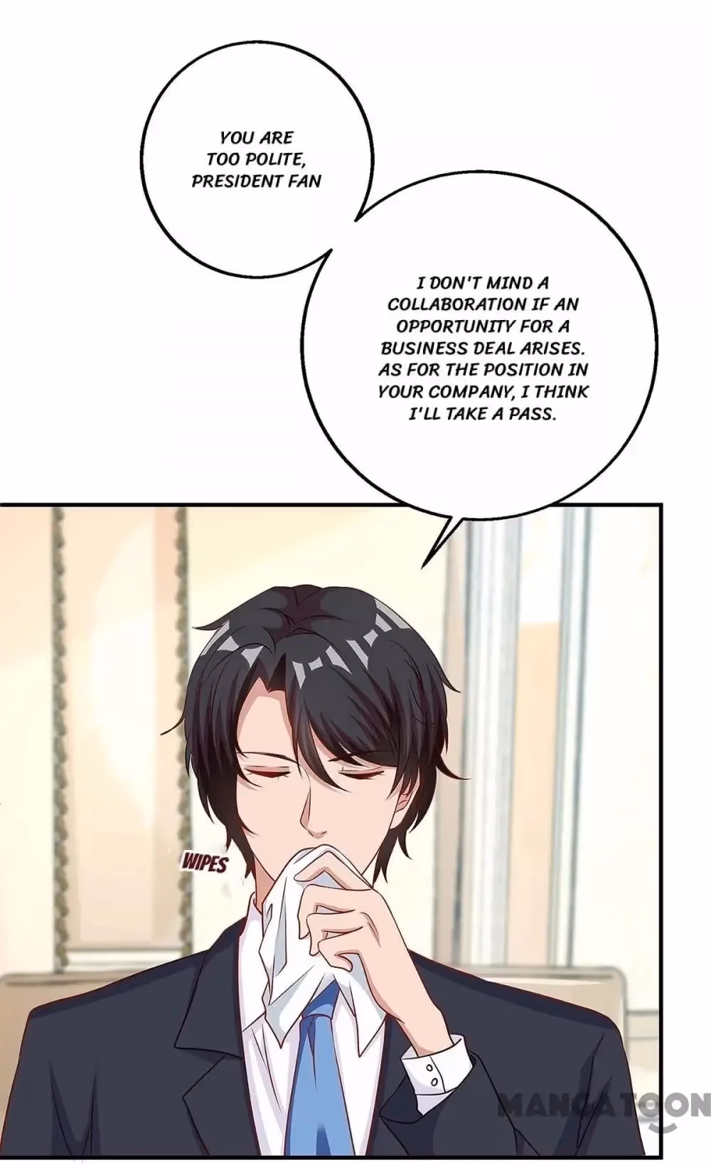 Read My Badass CEO Daddy chapter 140 image 0 on Lezhin