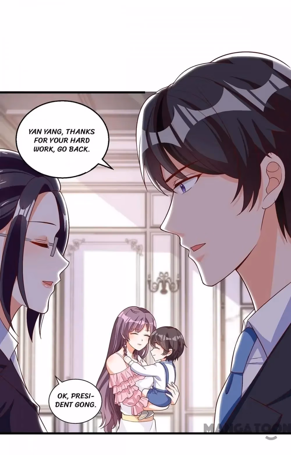 Read My Badass CEO Daddy chapter 150 image 35 on Lezhin
