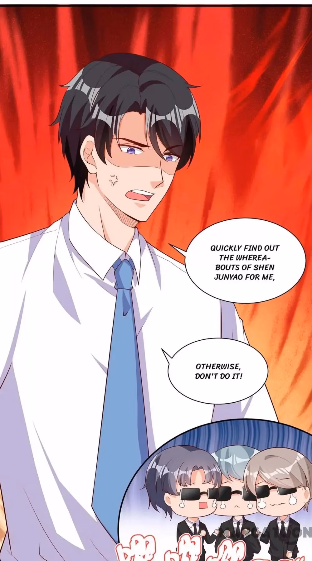 Read My Badass CEO Daddy chapter 152 image 14 on Lezhin