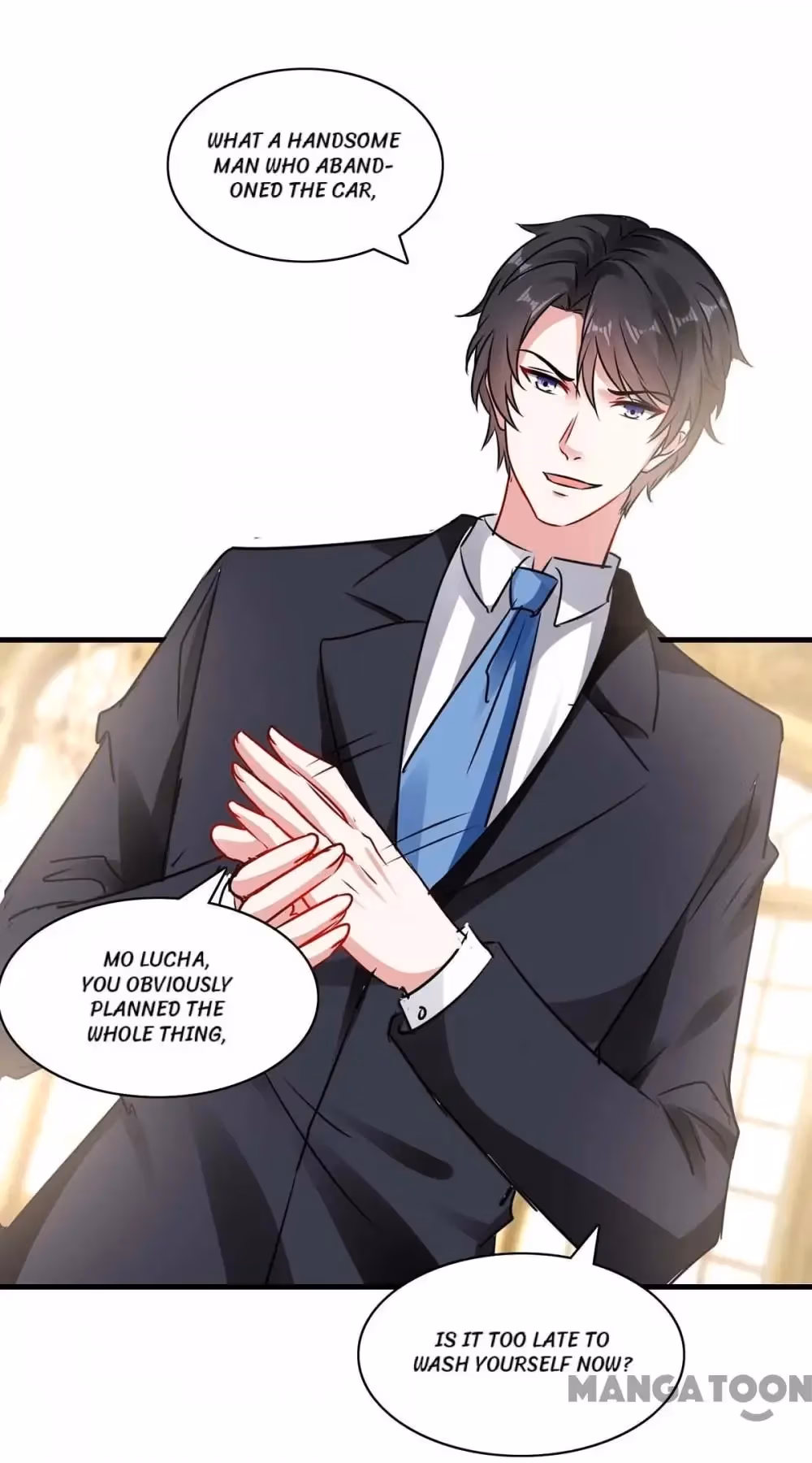 Read My Badass CEO Daddy chapter 162 image 0 on Lezhin