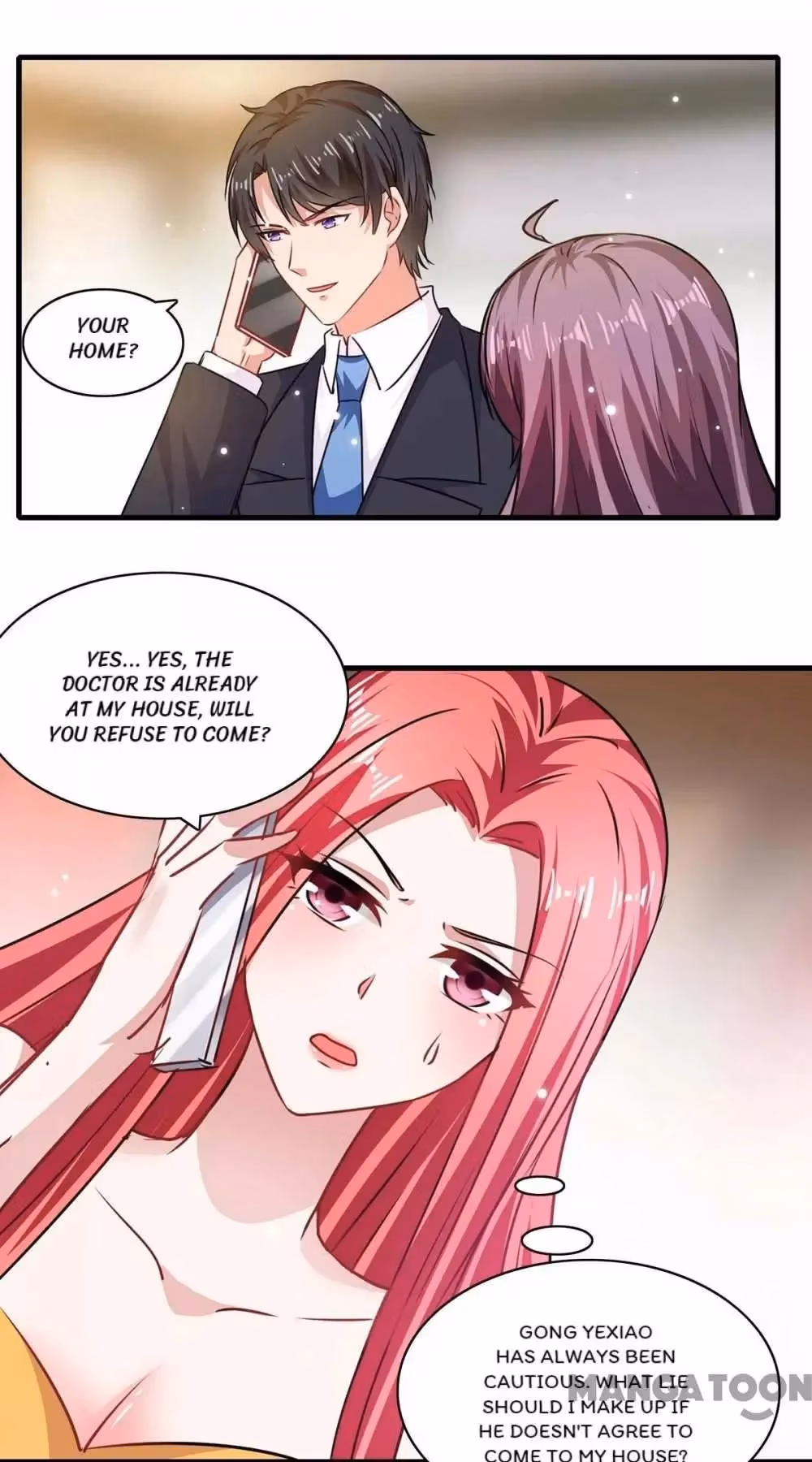 Read My Badass CEO Daddy chapter 174 image 8 on Lezhin