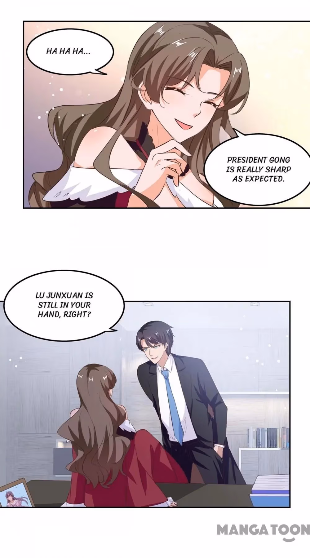 Read My Badass CEO Daddy chapter 202 image 16 on Lezhin