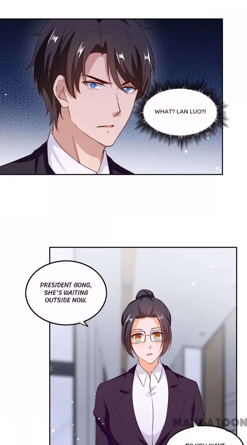 Read My Badass CEO Daddy chapter 202 image 4 on Lezhin