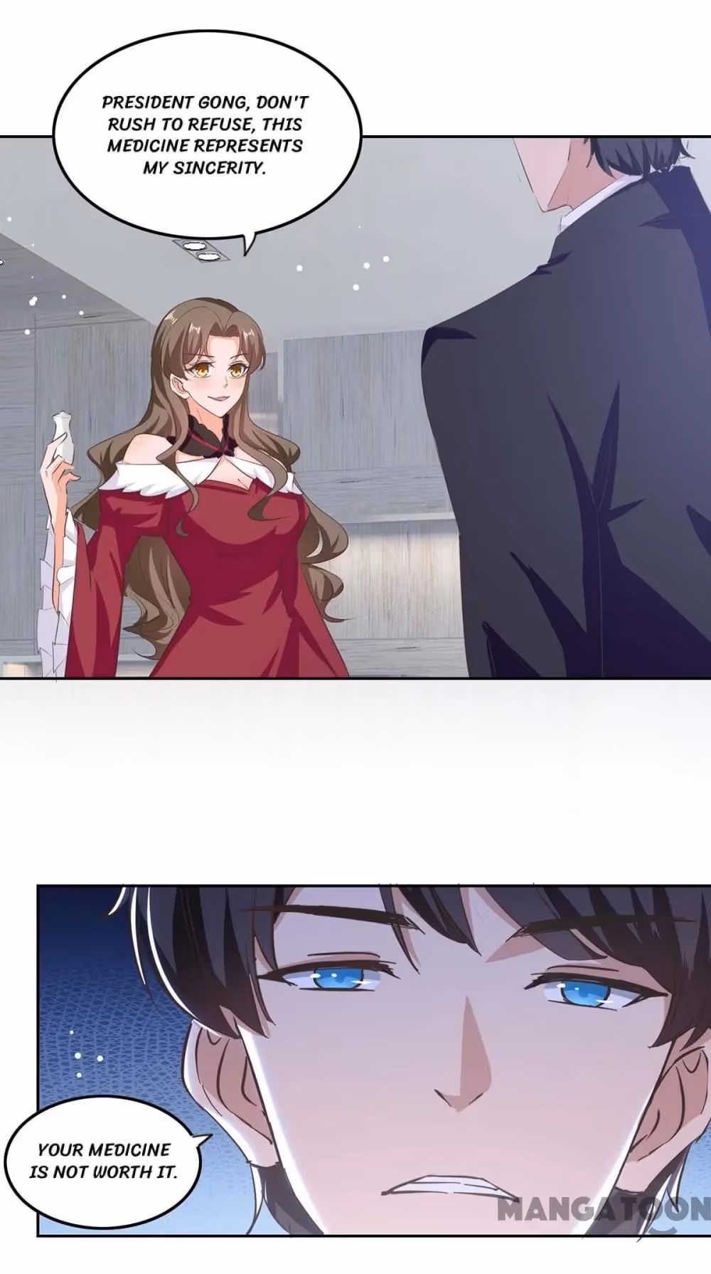 Read My Badass CEO Daddy chapter 203 image 0 on Lezhin