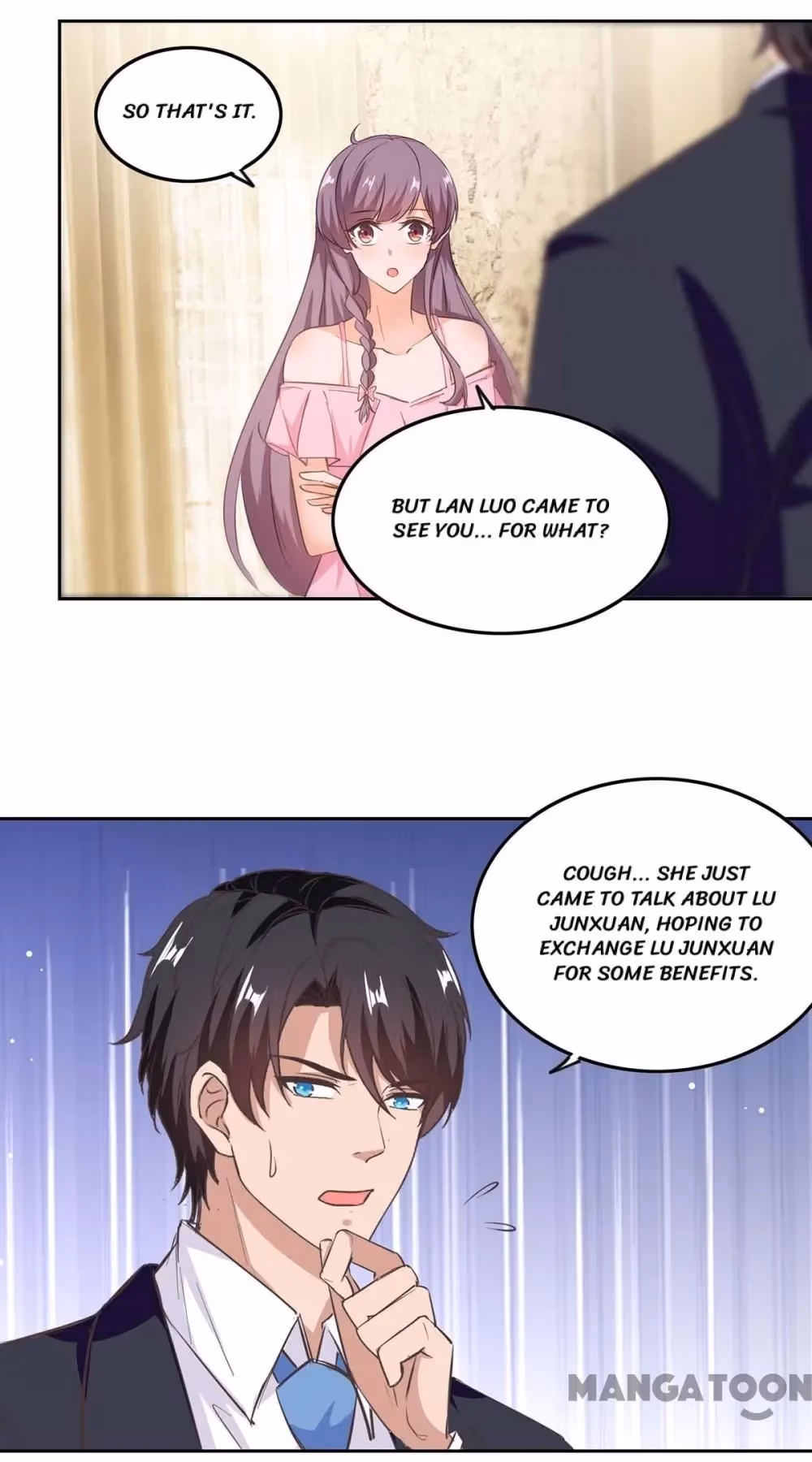 Read My Badass CEO Daddy chapter 203 image 27 on Lezhin