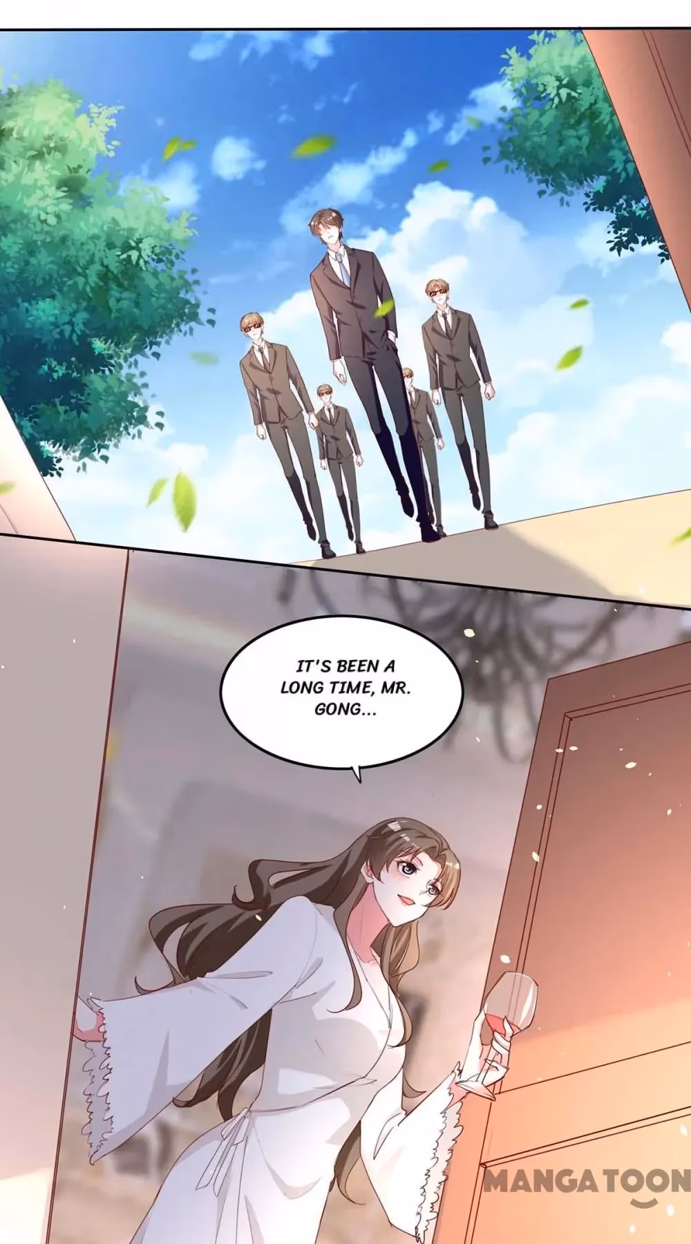 Read My Badass CEO Daddy chapter 231 image 1 on Lezhin