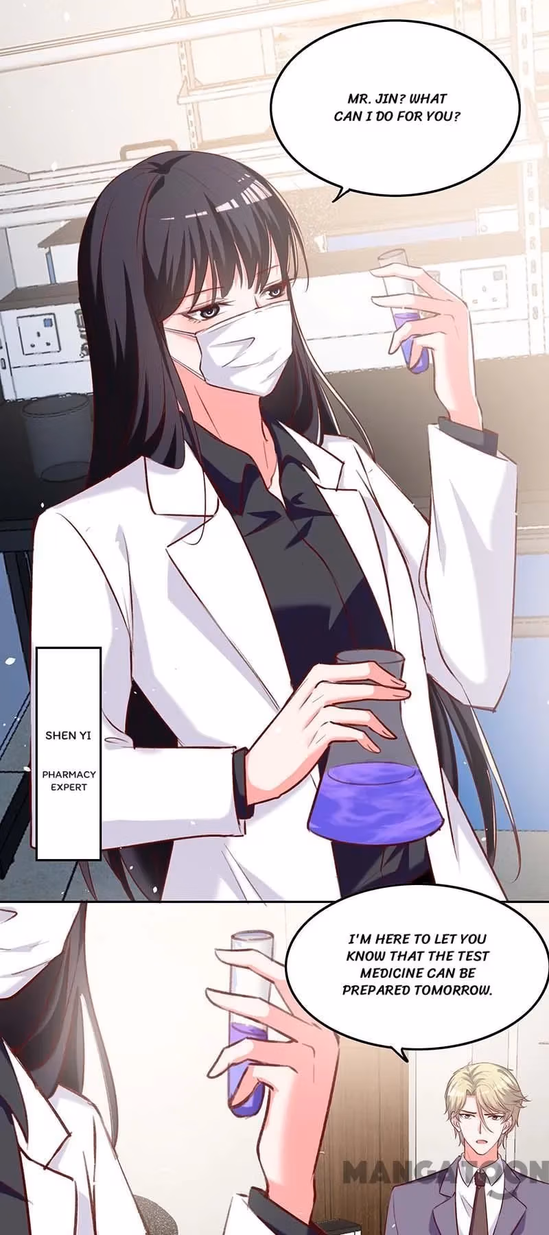 Read My Badass CEO Daddy chapter 250 image 4 on Lezhin