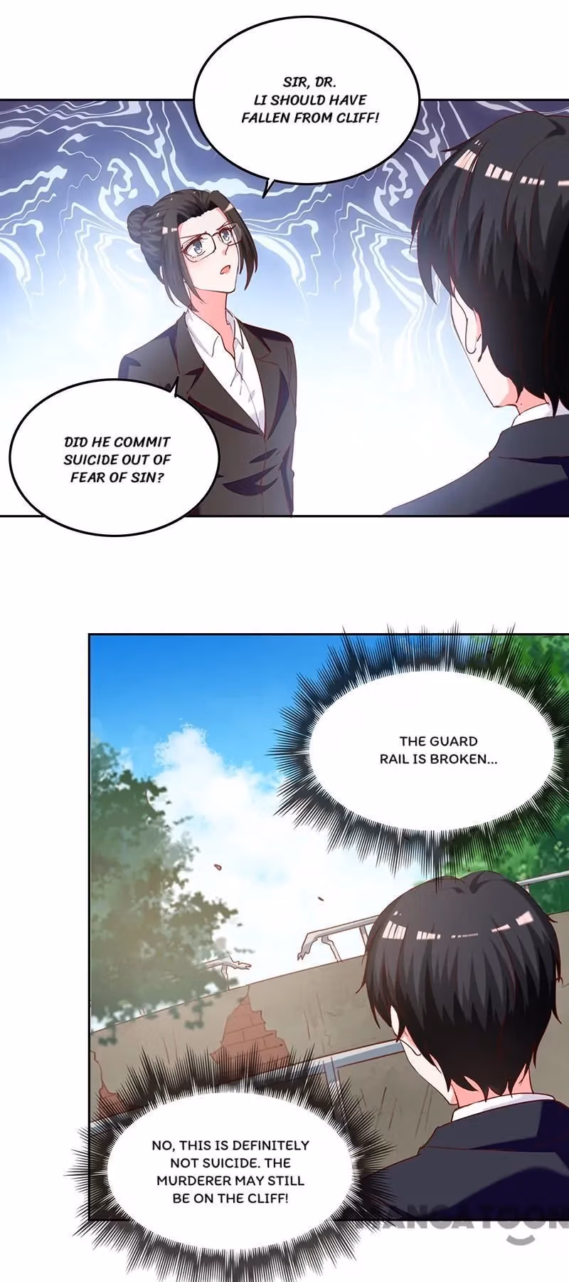 Read My Badass CEO Daddy chapter 270 image 21 on Lezhin