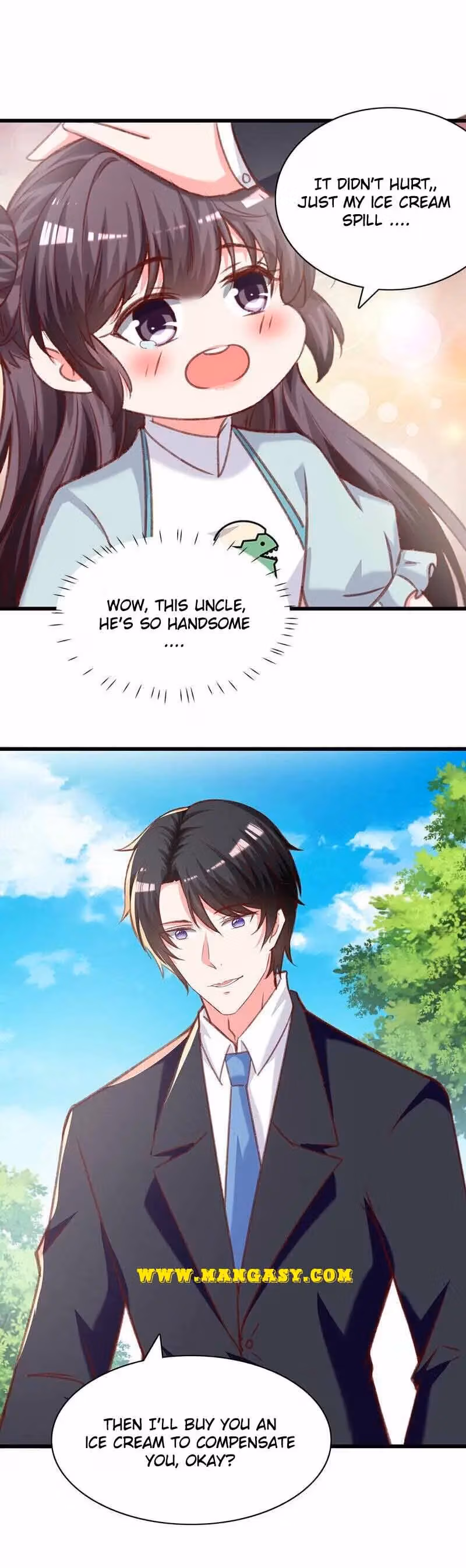 Read My Badass CEO Daddy chapter 275 image 8 on Lezhin