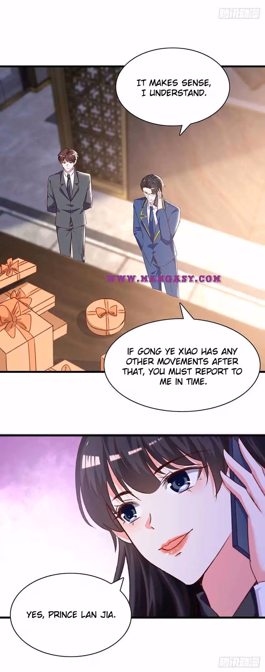 Read My Badass CEO Daddy chapter 284 image 4 on Lezhin