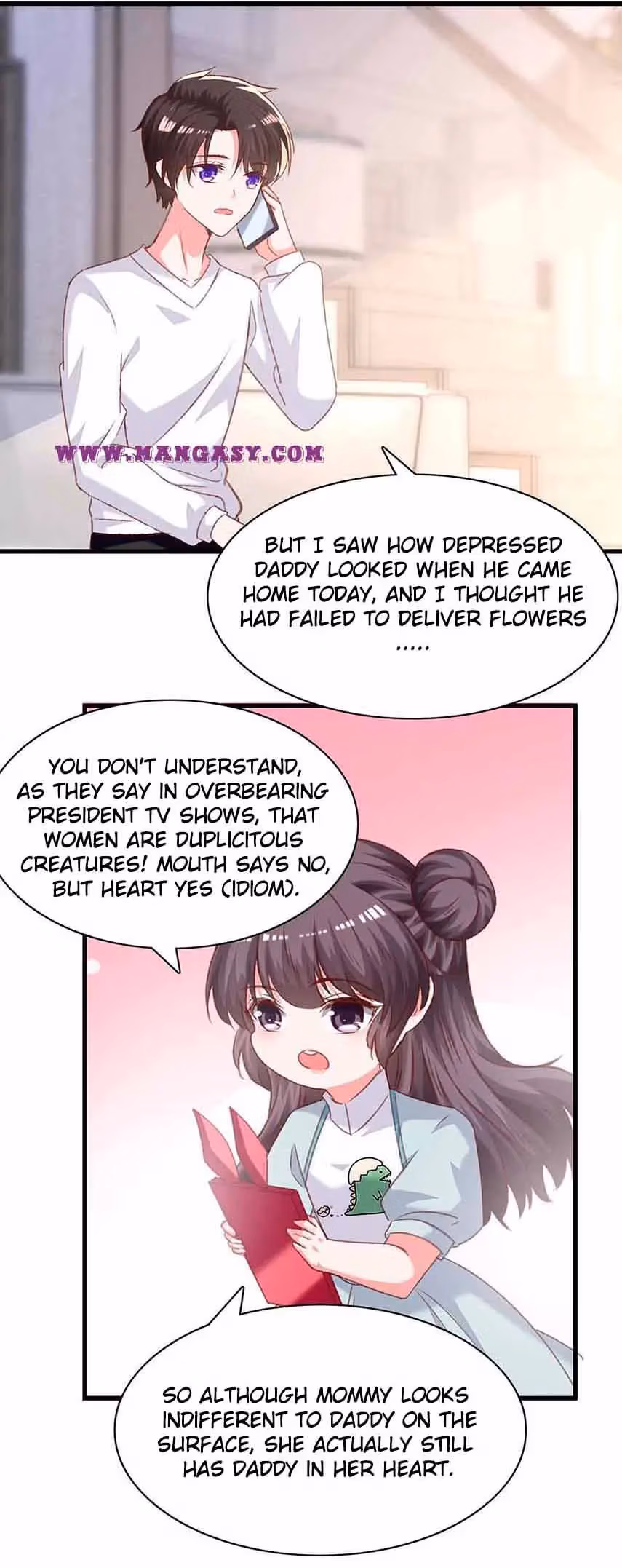Read My Badass CEO Daddy chapter 286 image 8 on Lezhin