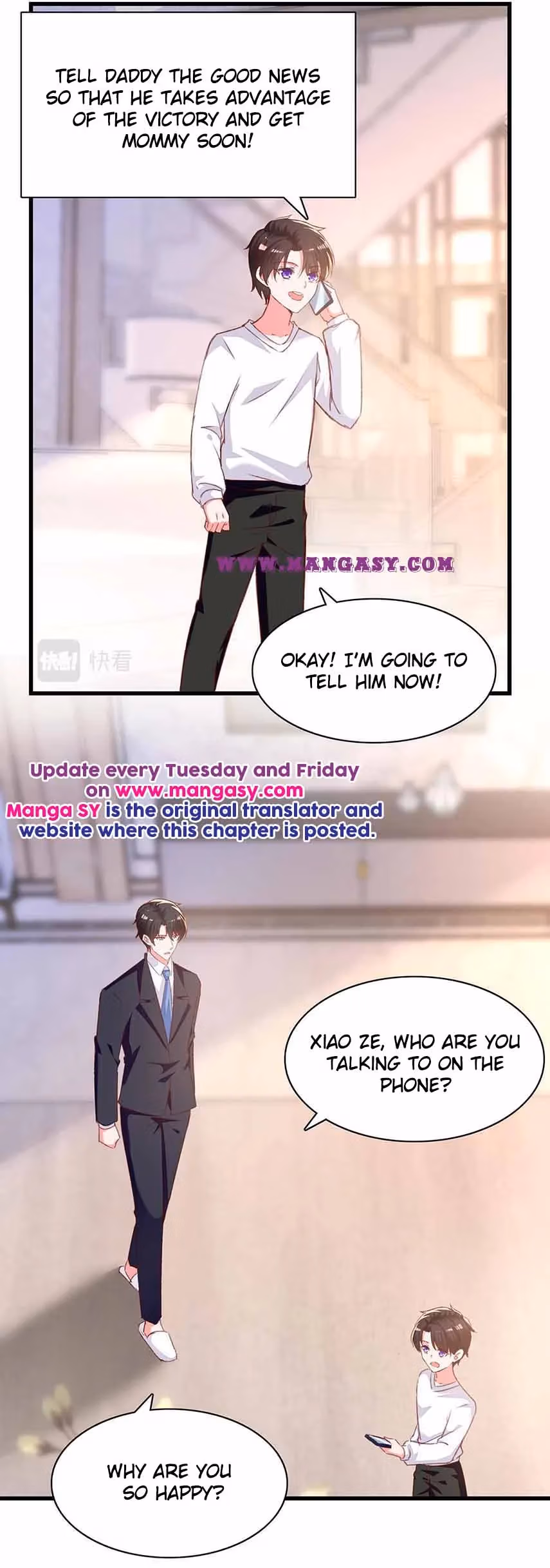 Read My Badass CEO Daddy chapter 286 image 9 on Lezhin