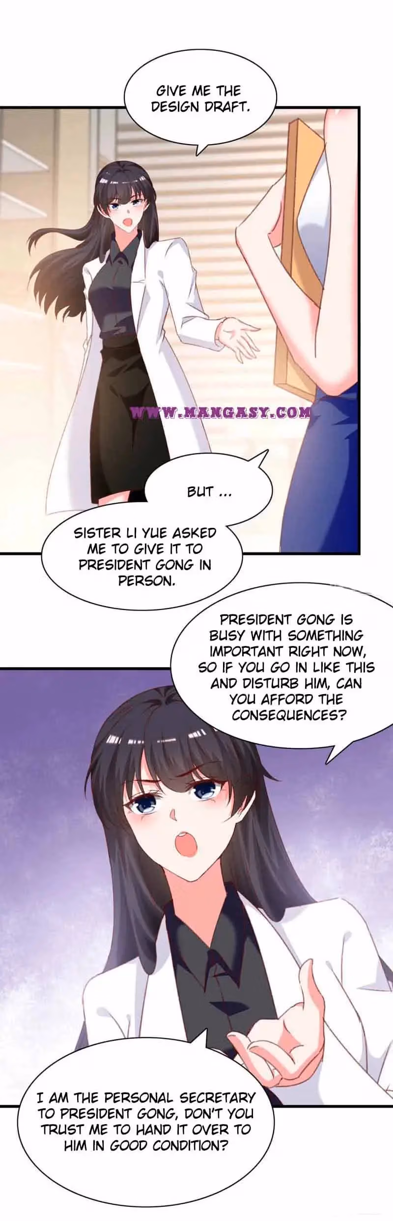 Read My Badass CEO Daddy chapter 289 image 6 on Lezhin