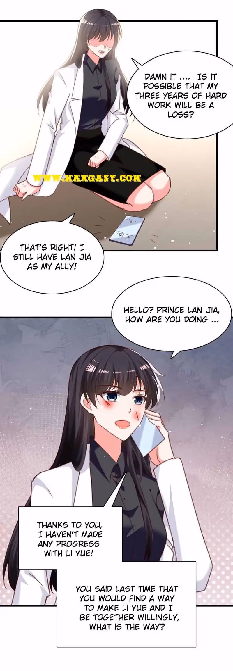 Read My Badass CEO Daddy chapter 292 image 5 on Lezhin