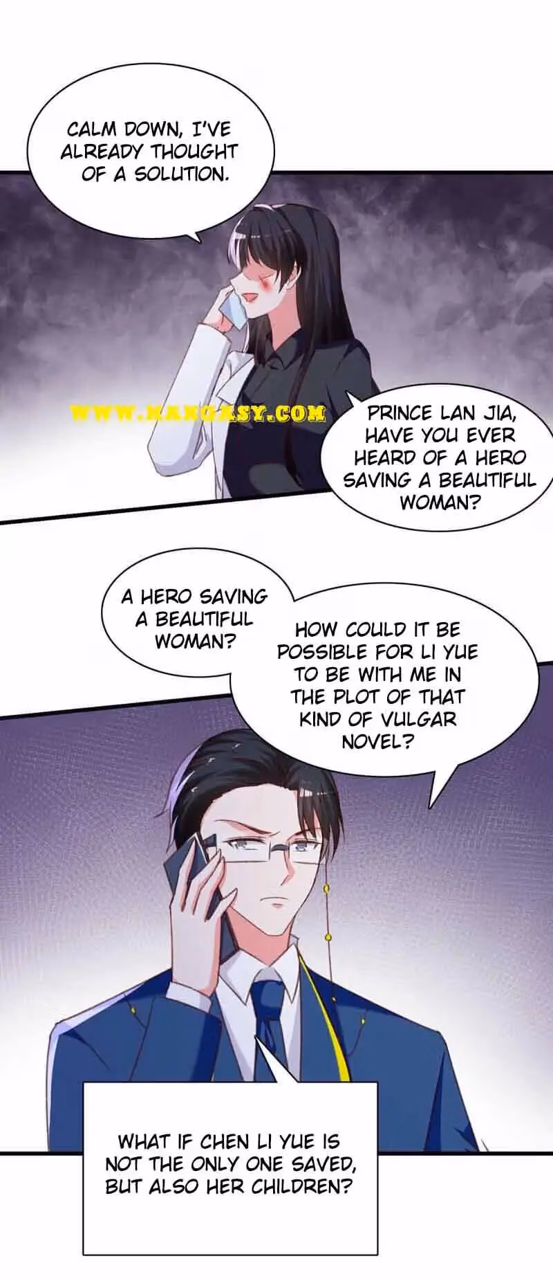 Read My Badass CEO Daddy chapter 292 image 6 on Lezhin