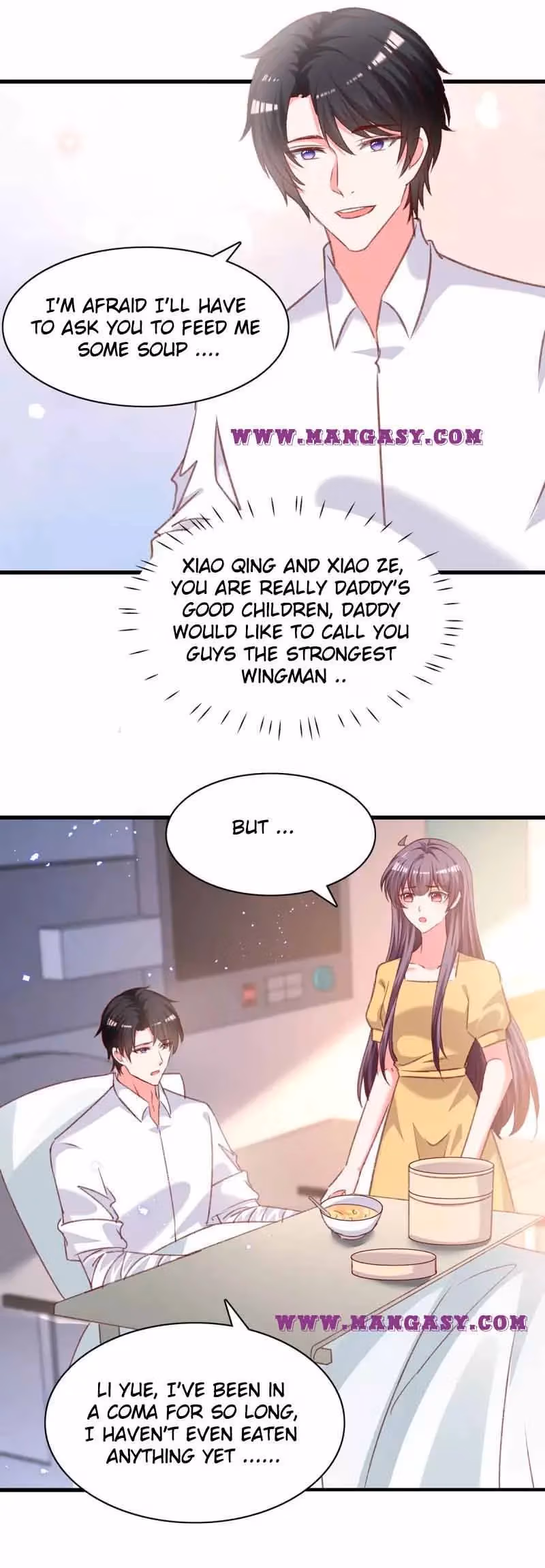 Read My Badass CEO Daddy chapter 300 image 2 on Lezhin