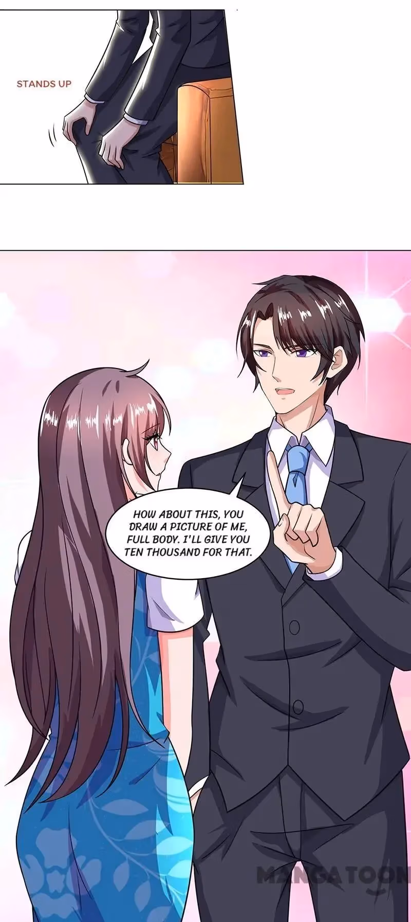 Read My Badass CEO Daddy chapter 33 image 10 on Lezhin