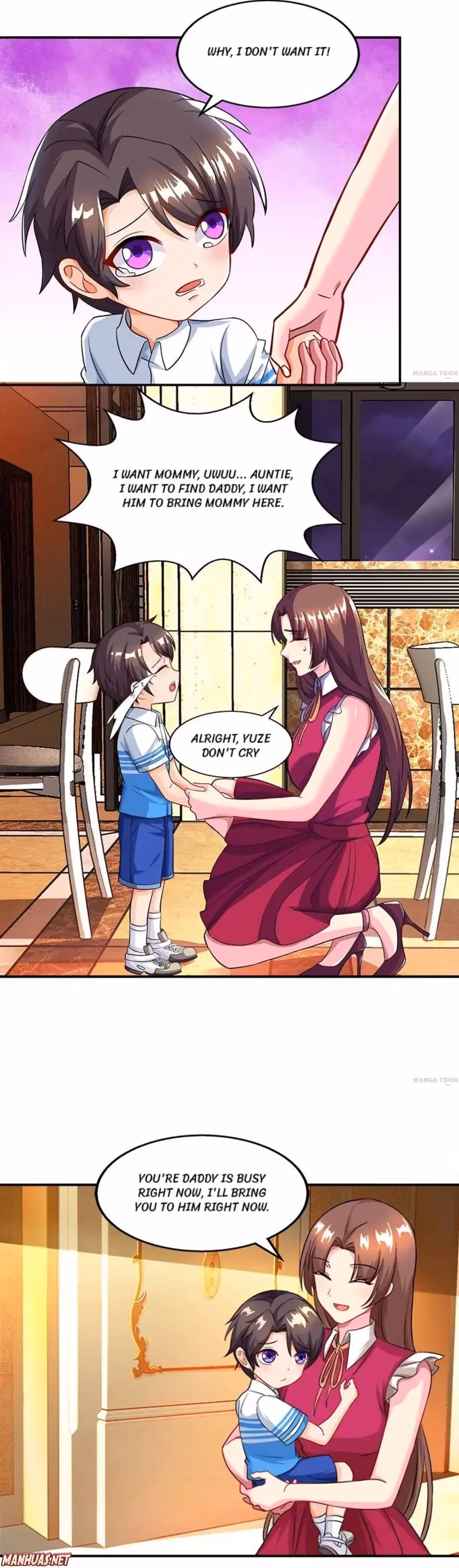 Read My Badass CEO Daddy chapter 58 image 4 on Lezhin