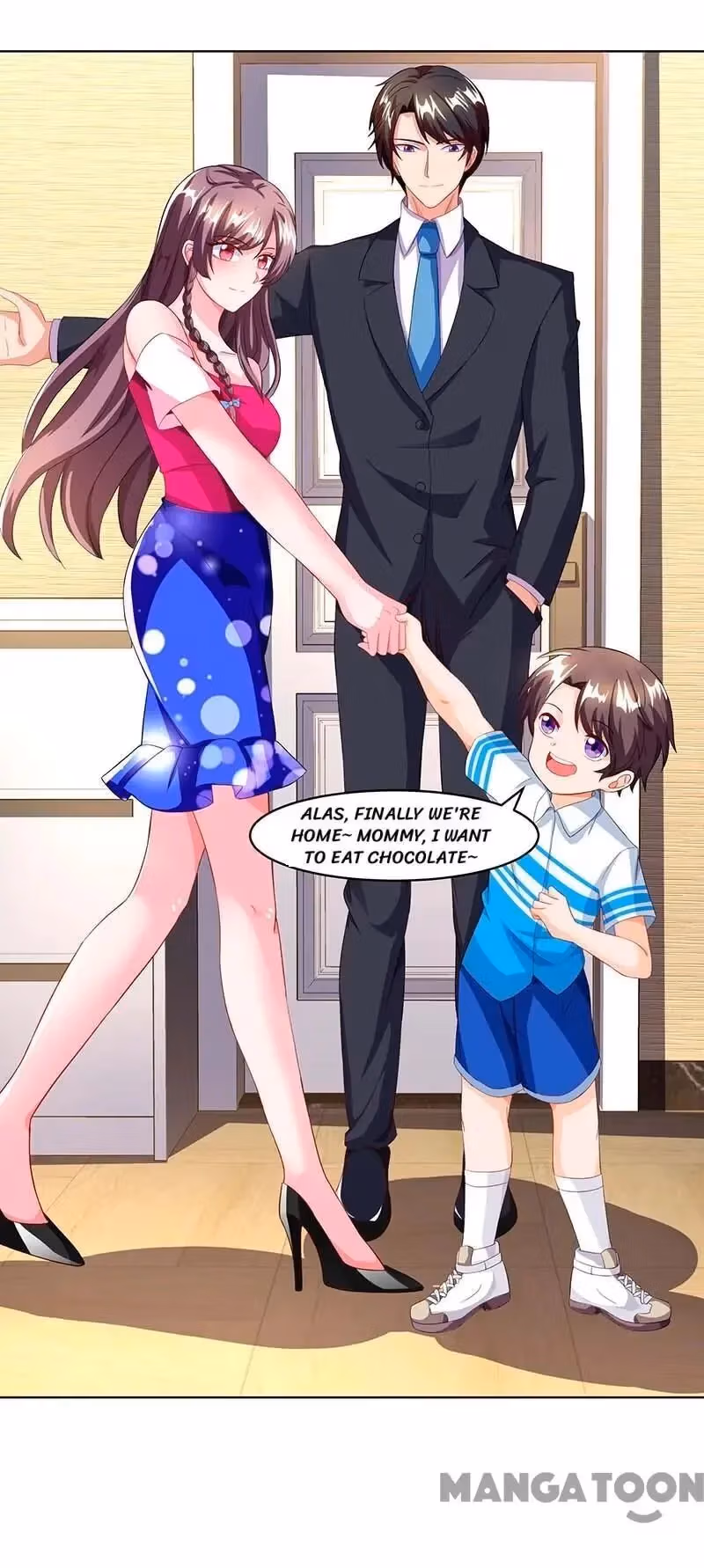 Read My Badass CEO Daddy chapter 64 image 1 on Lezhin