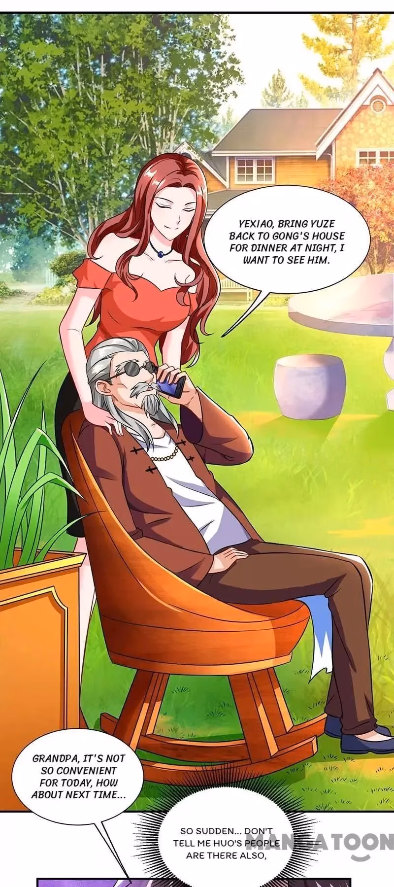 Read My Badass CEO Daddy chapter 68 image 1 on Lezhin