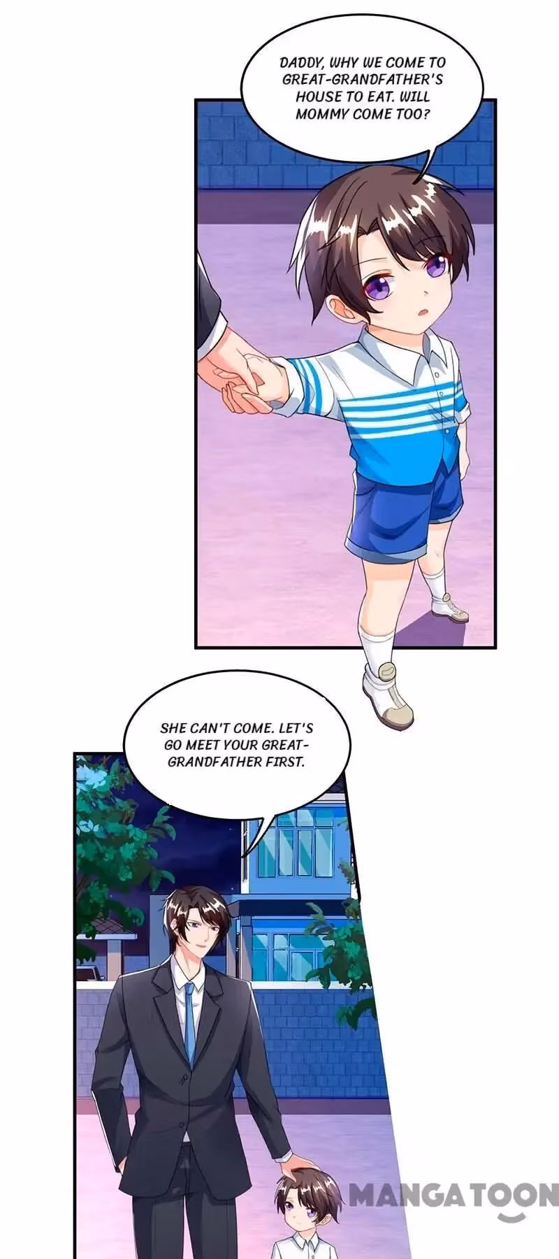 Read My Badass CEO Daddy chapter 68 image 12 on Lezhin