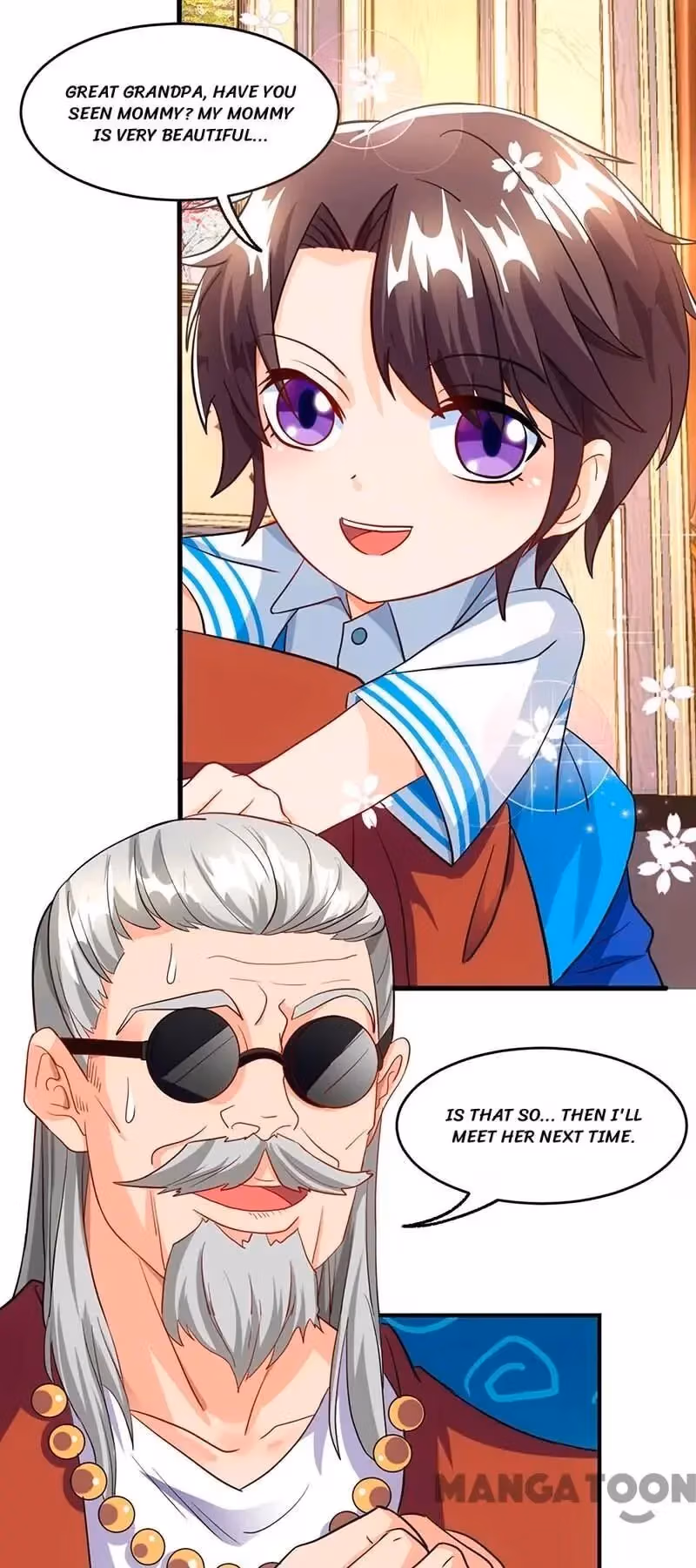 Read My Badass CEO Daddy chapter 69 image 8 on Lezhin