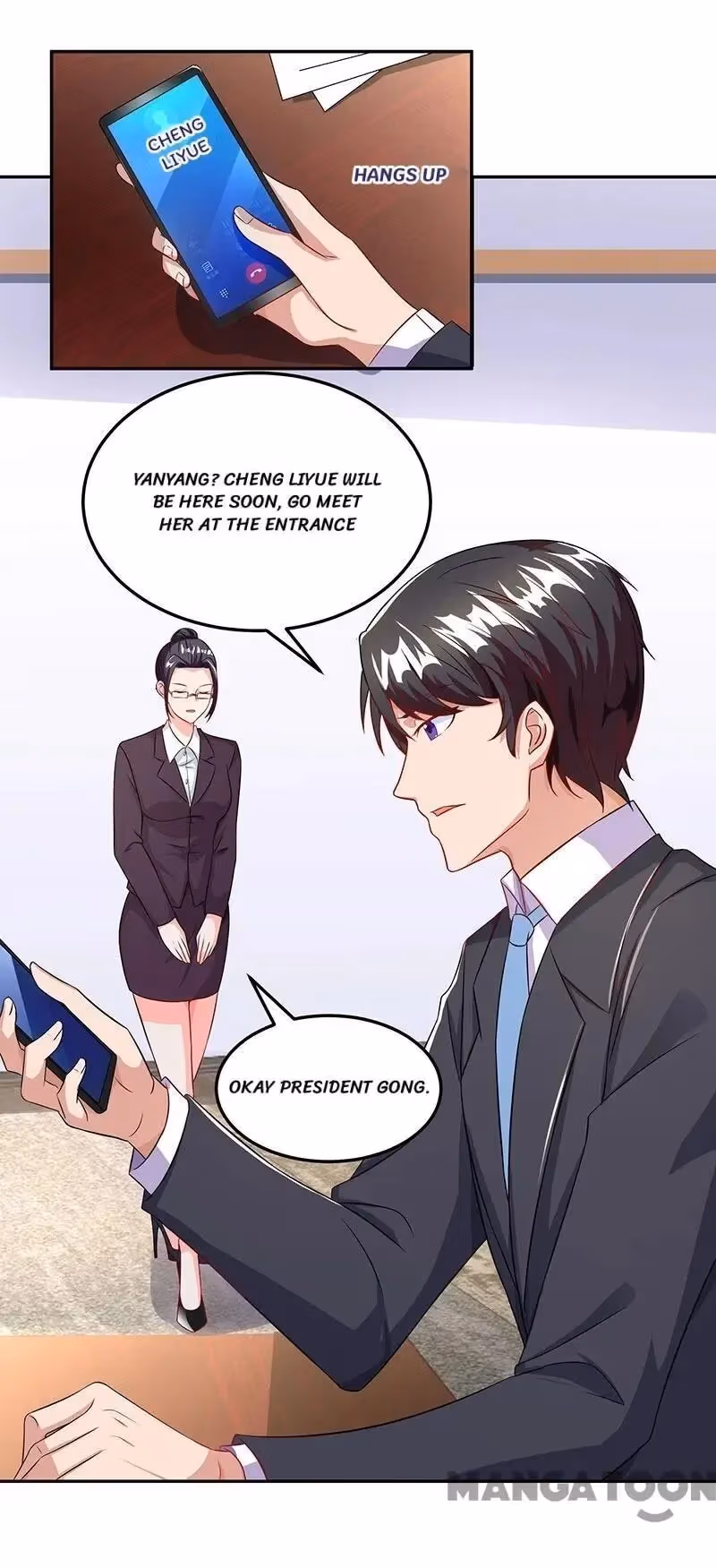 Read My Badass CEO Daddy chapter 73 image 29 on Lezhin