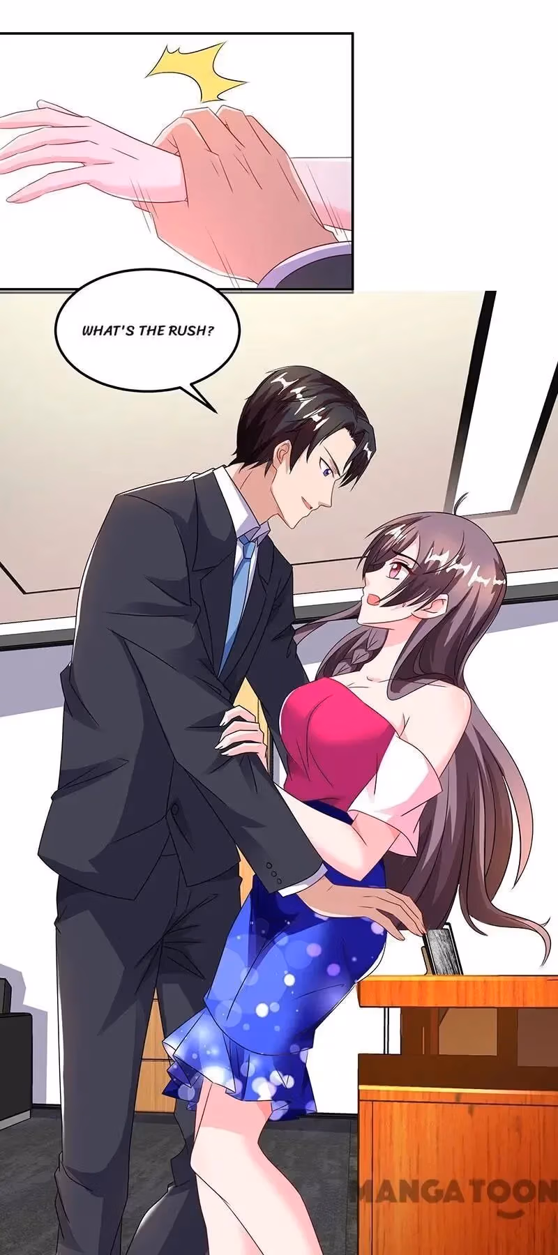 Read My Badass CEO Daddy chapter 74 image 7 on Lezhin