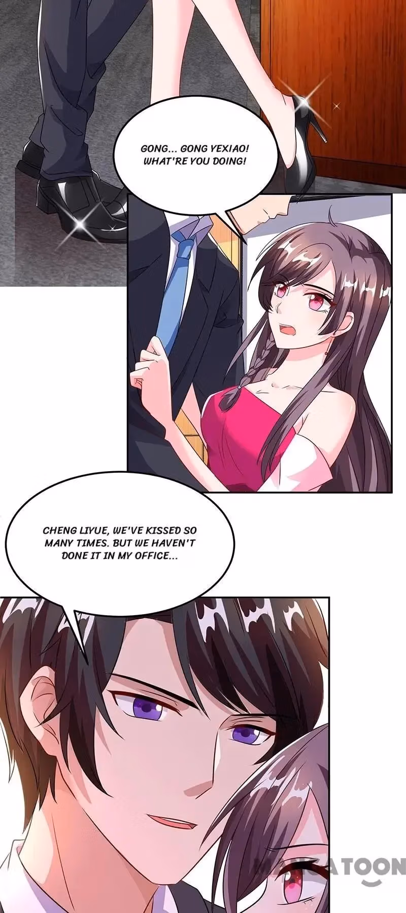 Read My Badass CEO Daddy chapter 74 image 8 on Lezhin